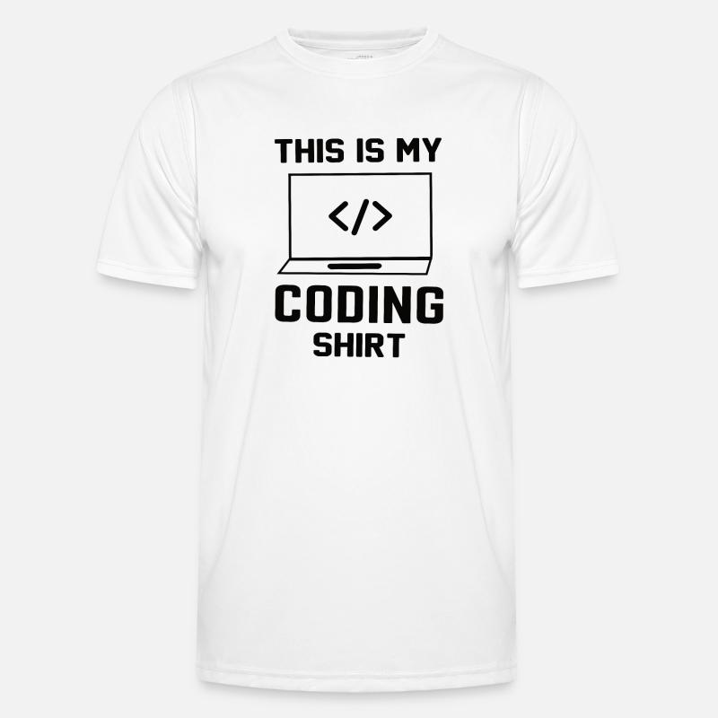 Softwareentwickler Programmierer Geschenk - Männer Funktions-T-Shirt - Weiß