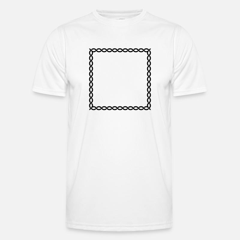 Rahmen Wikinger Männer Funktions-T-Shirt