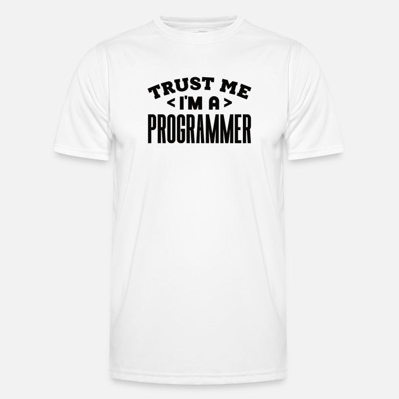 Software Developer Programmer Gift - Men's Functional T-Shirt - white