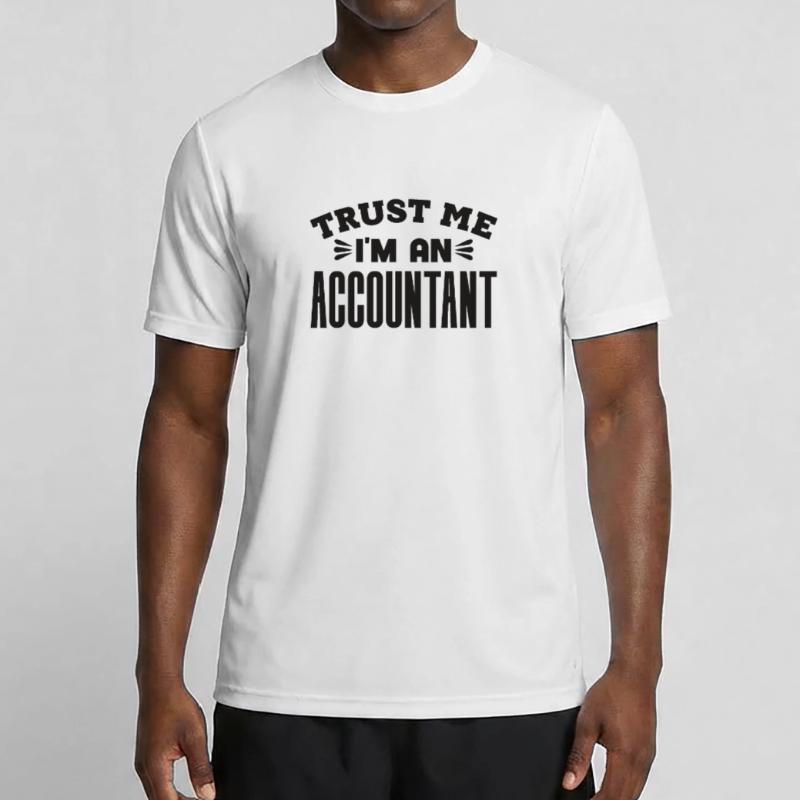Profession comptable Comptable financier Comptable T-shirt sport Homme