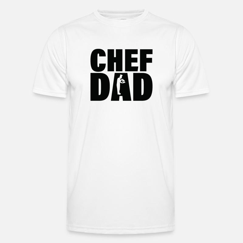 Trabajo - Chefvater Camiseta funcional para hombres