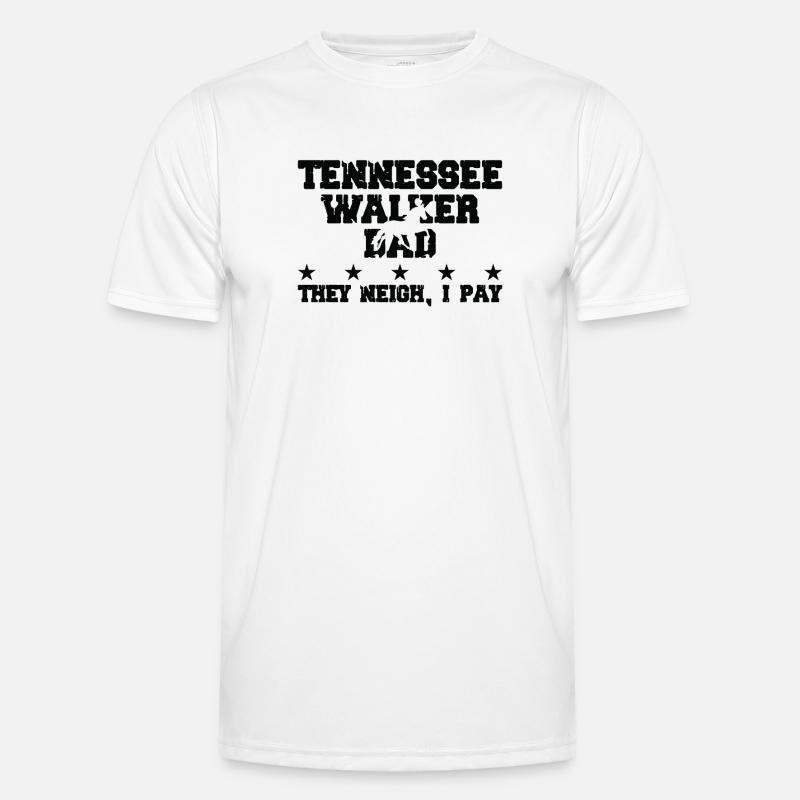Pferdevater - Tennessee Walker Männer Funktions-T-Shirt