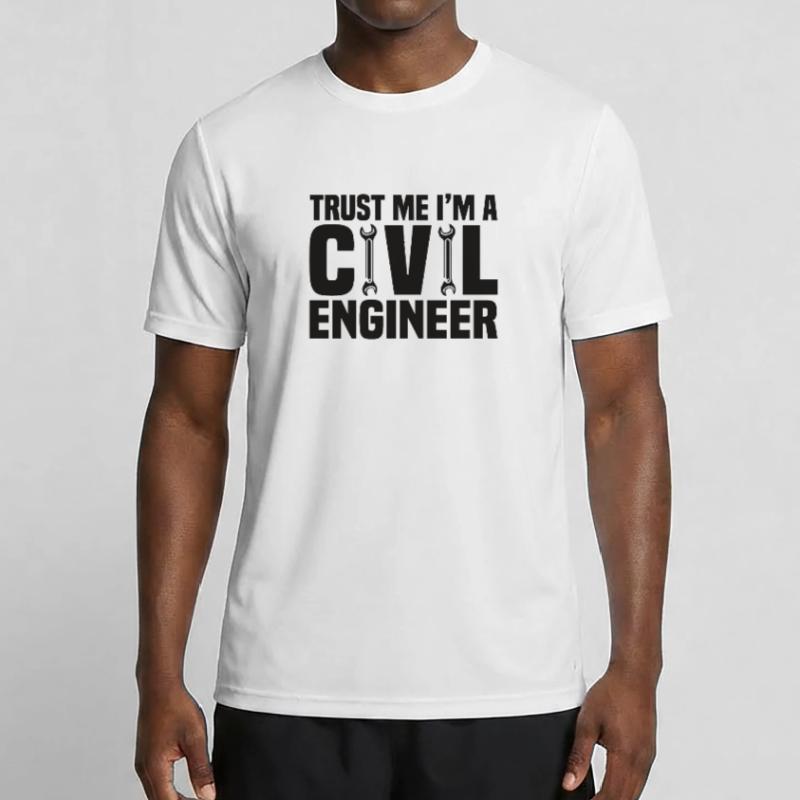 Civil Engineer Bridge Construction Statics Structural Engineer Men's Functional T-Shirt