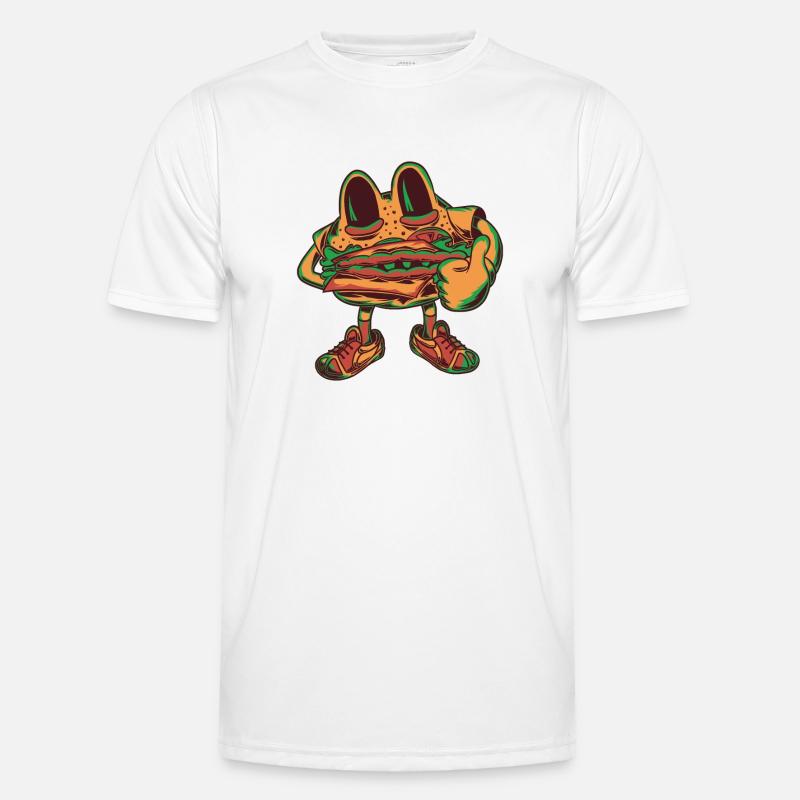 Sandwich Figur Männer Funktions-T-Shirt