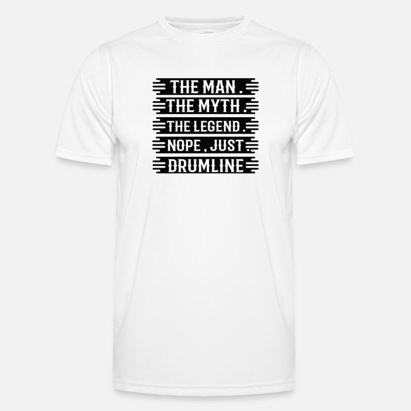 Drumline - Drummer - Drum - Drummer - Funny Men's Functional T-Shirt