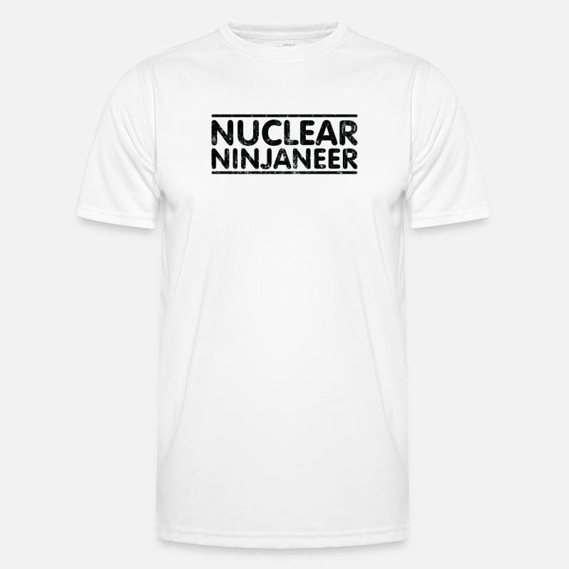 Ninjaneer - Nuclear Engineer Men's Functional T-Shirt