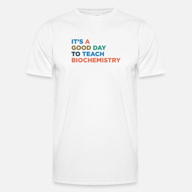 Biochemistry Teaching Teachers Men's Functional T-Shirt