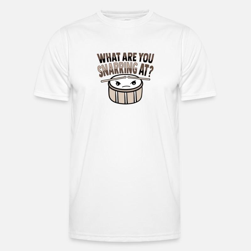 Drummsticks Caisse claire T-shirt sport Homme