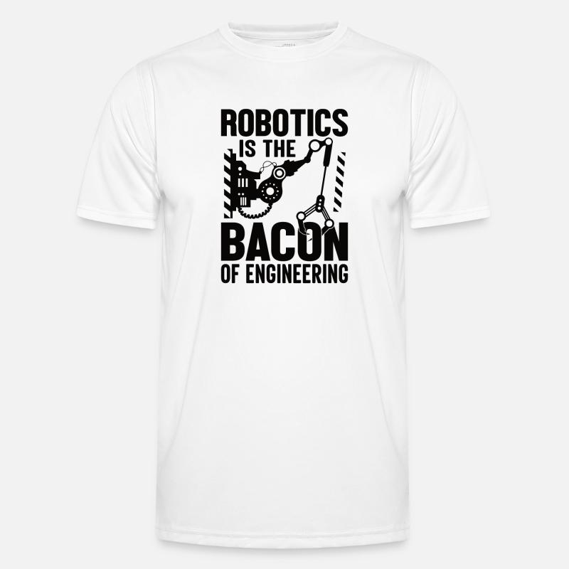 Programmeur de robots Technicien en automatisation T-shirt sport Homme