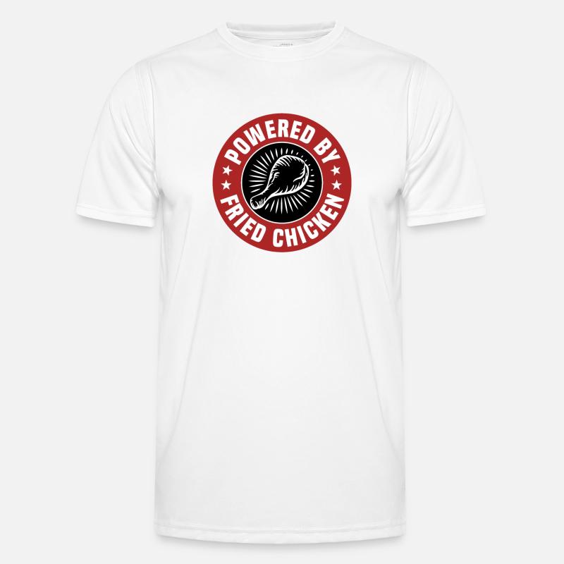 Propulsé par Fried Chicken T-shirt sport Homme