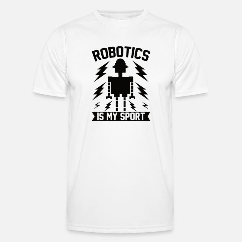 Programmeur de robots Technicien en automatisation T-shirt sport Homme