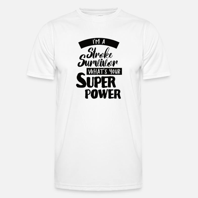 I survived a heart attack Men's Functional T-Shirt