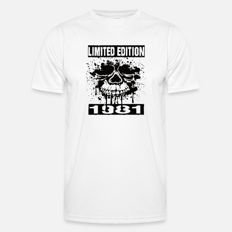 Limited Edition 1981 - Men's Functional T-Shirt - white