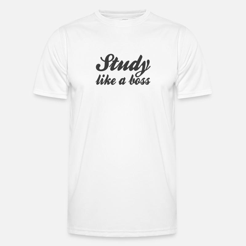 Studieren Spruch Männer Funktions-T-Shirt