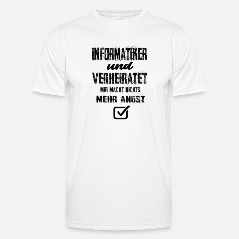 Informatiker Männer Funktions-T-Shirt