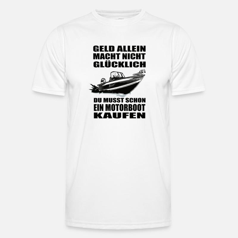 Motorboot Männer Funktions-T-Shirt