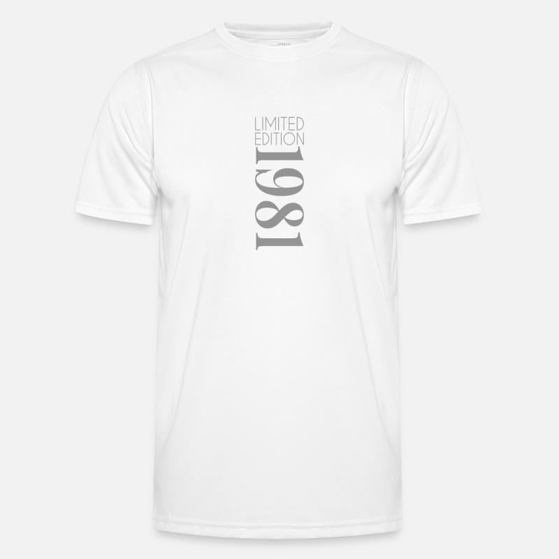 Limited Edition 1981 - Men's Functional T-Shirt - white