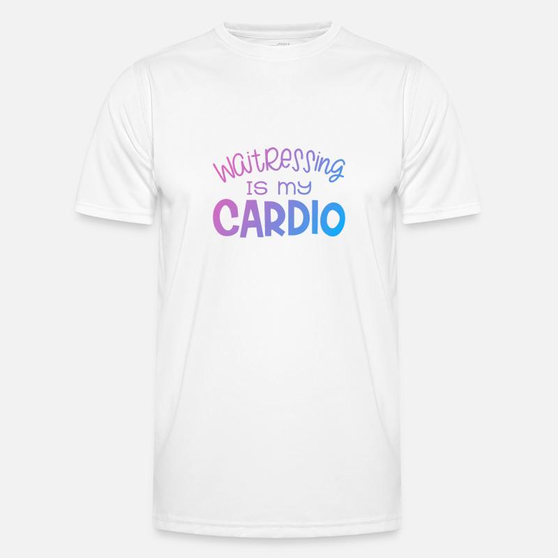 Diner Bar Kellnerin Kellner Männer Funktions-T-Shirt