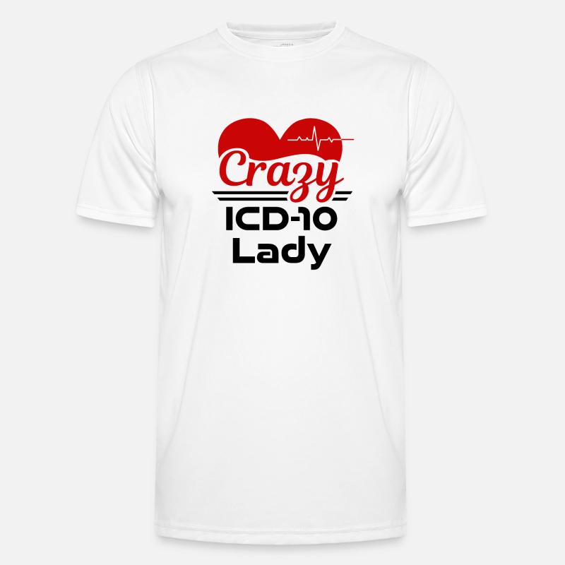 Medical Coder Profession Medical - Men's Functional T-Shirt - white