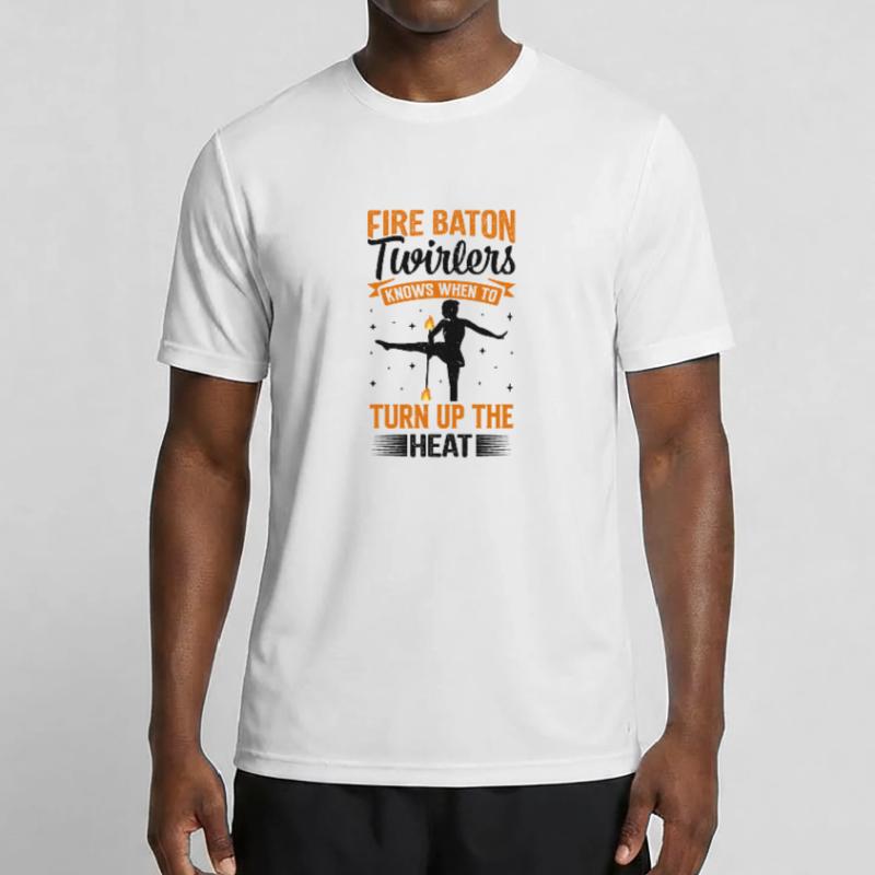 Fire Baton Fire Dance Fire Dancer Fire Dancer Men's Functional T-Shirt