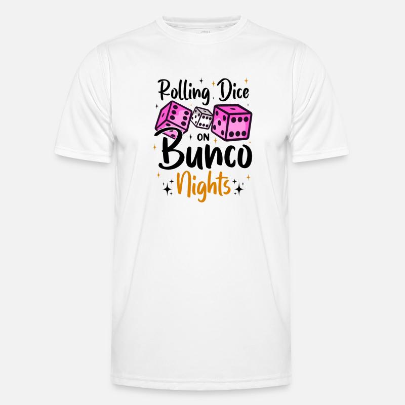 Soirée de jeu Bunco Squad Bunco Dice Bunco T-shirt sport Homme