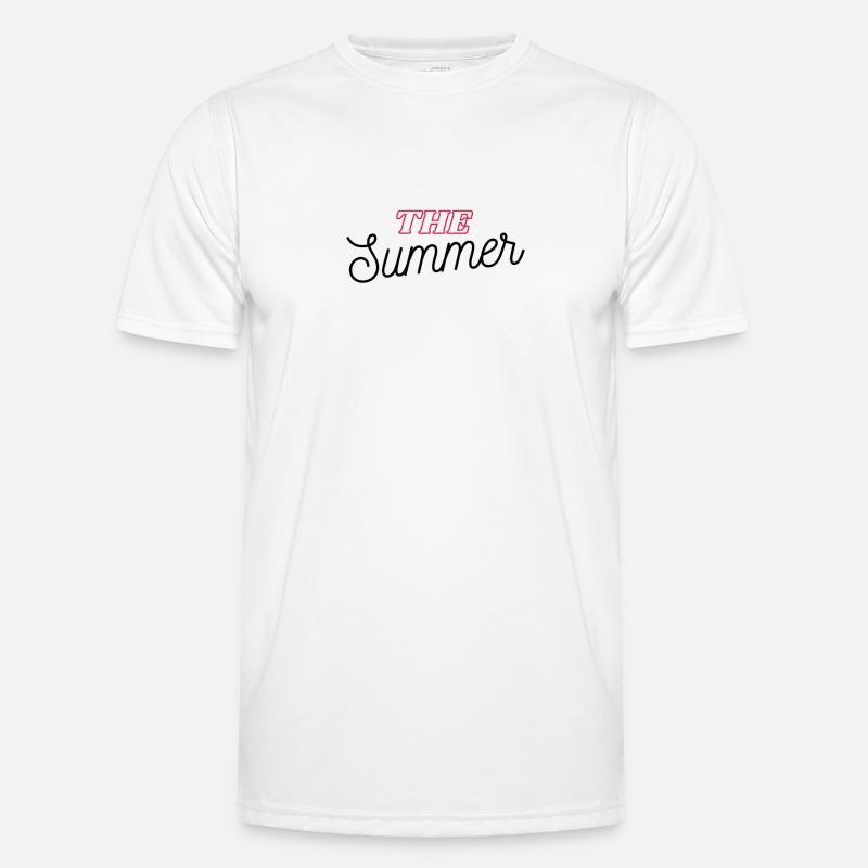 Summer summer - Men's Functional T-Shirt - white