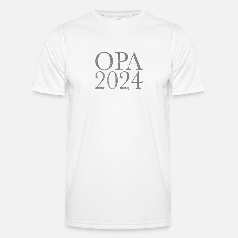 Opa 2024 Männer Funktions-T-Shirt