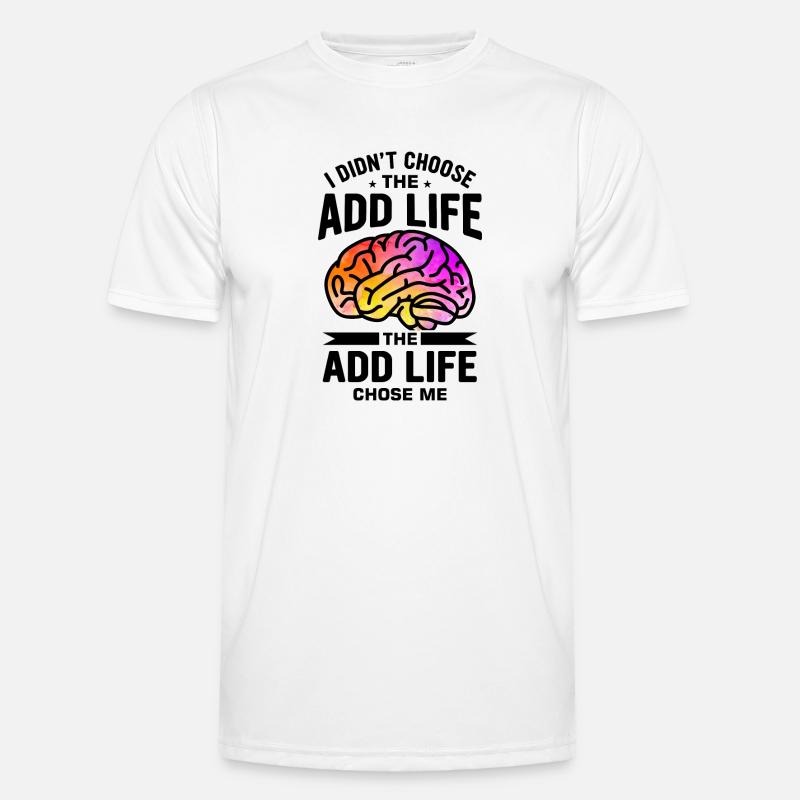 Neurodiversité Neurodivers TDA T-shirt sport Homme