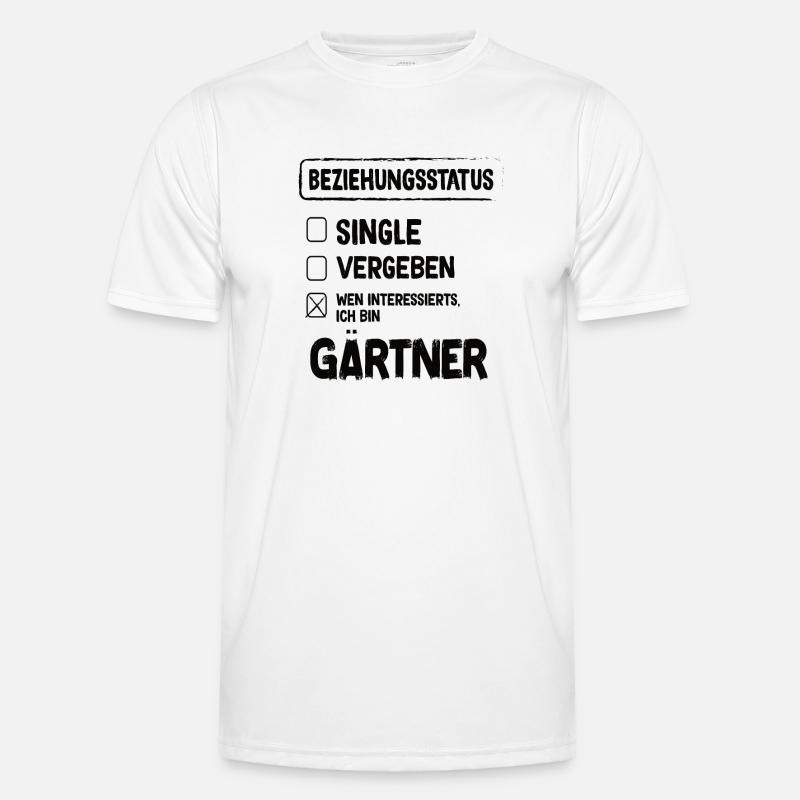 Gardener Relationship Status Men's Functional T-Shirt