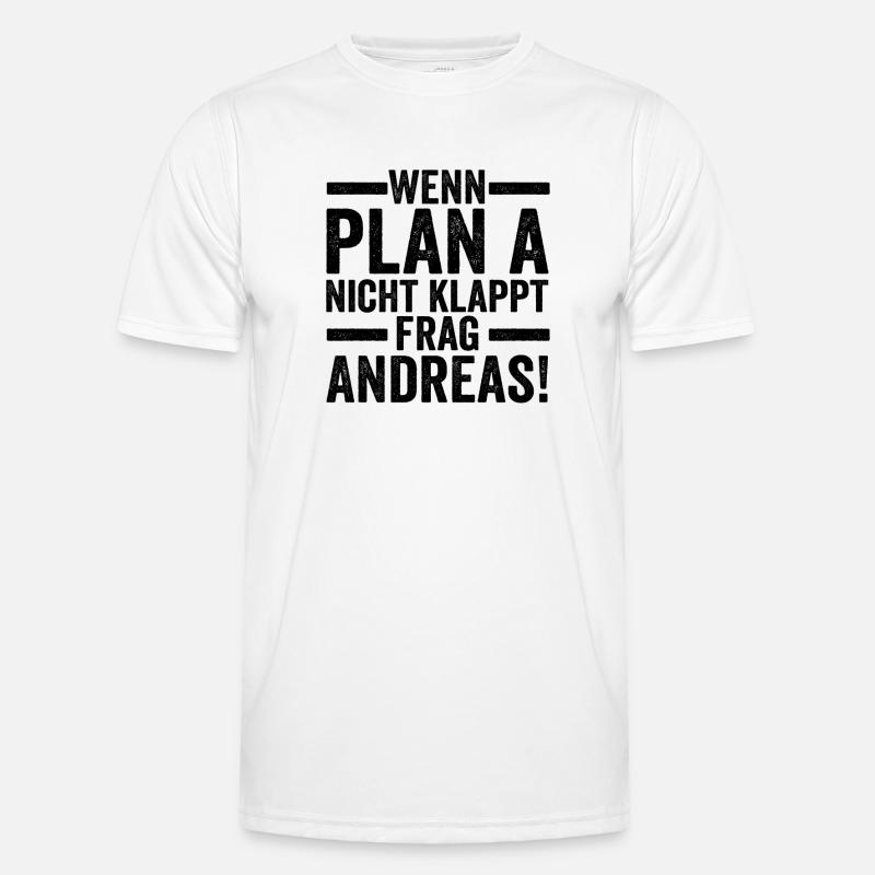 First name Andreas Men's Functional T-Shirt
