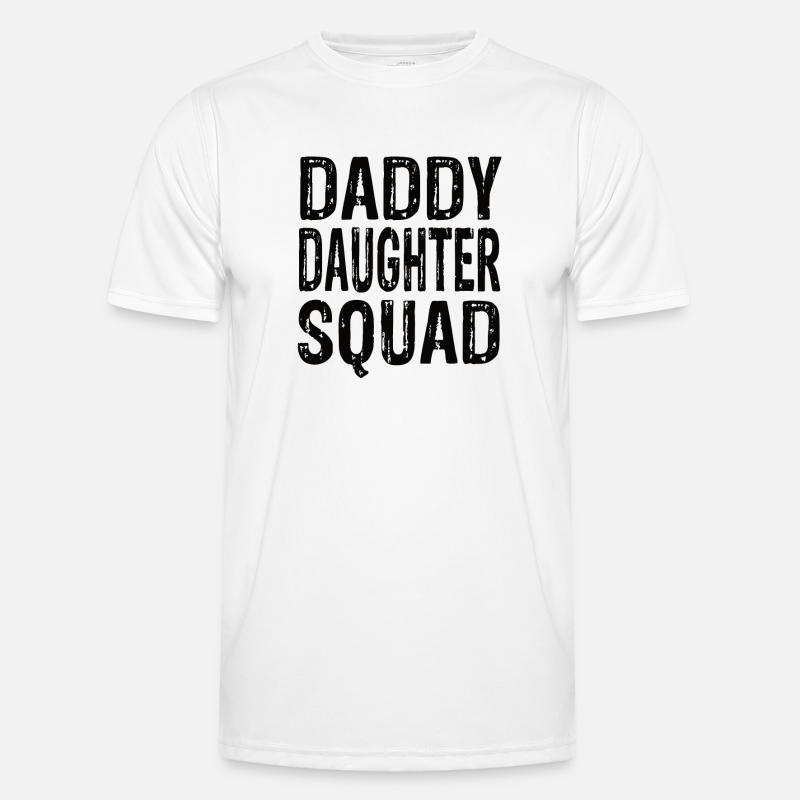Daddy Daughter Squad Männer Funktions-T-Shirt