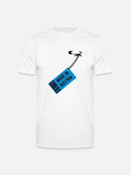 Made in Austria T-Shirt - Men's Functional T-Shirt - white