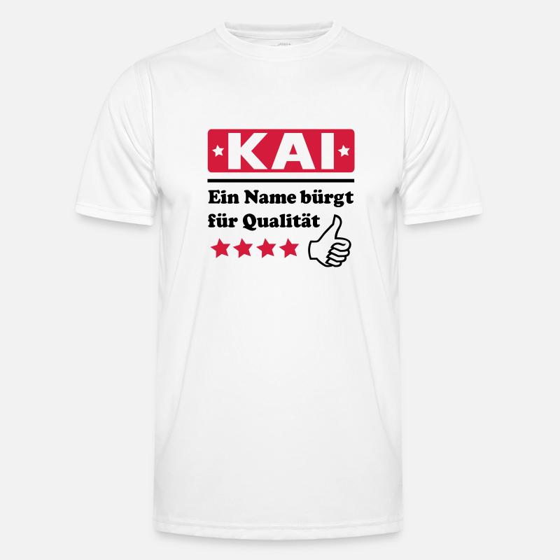 quay - Men's Functional T-Shirt - white