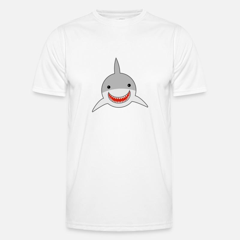 requin T-shirt sport Homme