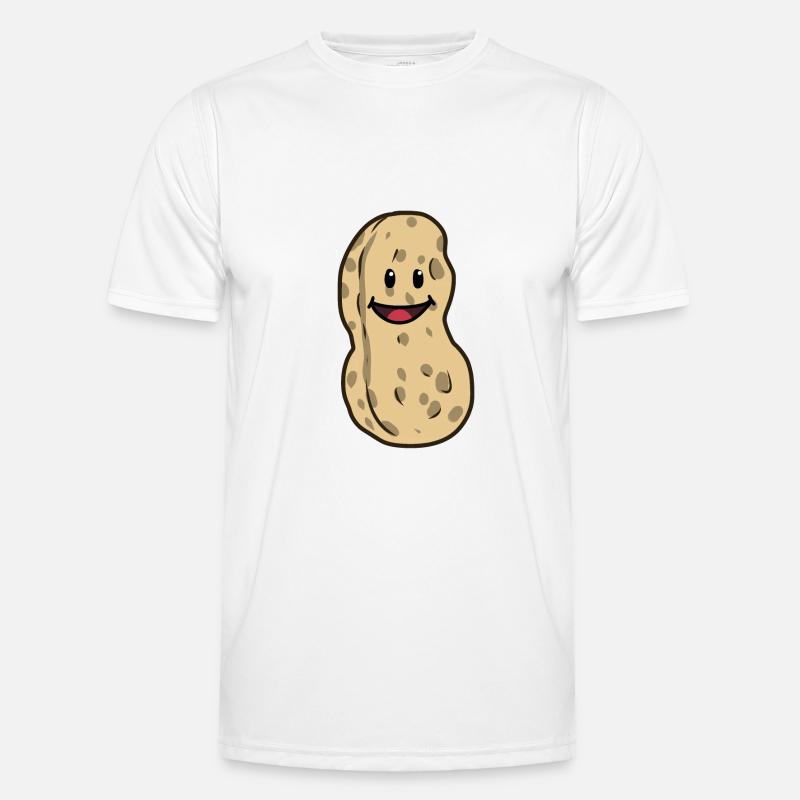 Peanut Peanuts Nut Nuts Food nice - Men's Functional T-Shirt - white