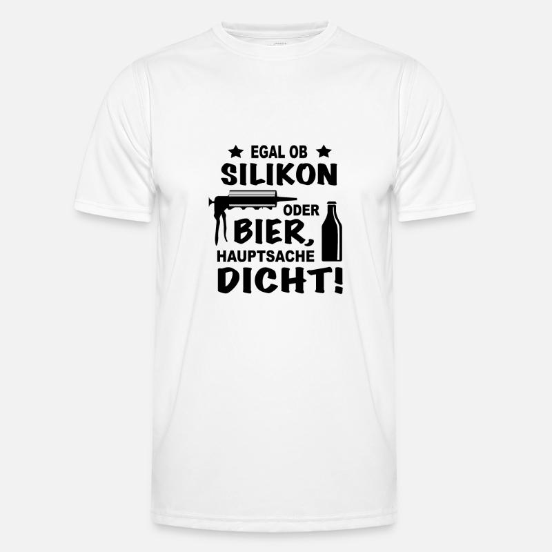 Handwerker Installateur Klempner Geschenk Idee Männer Funktions-T-Shirt