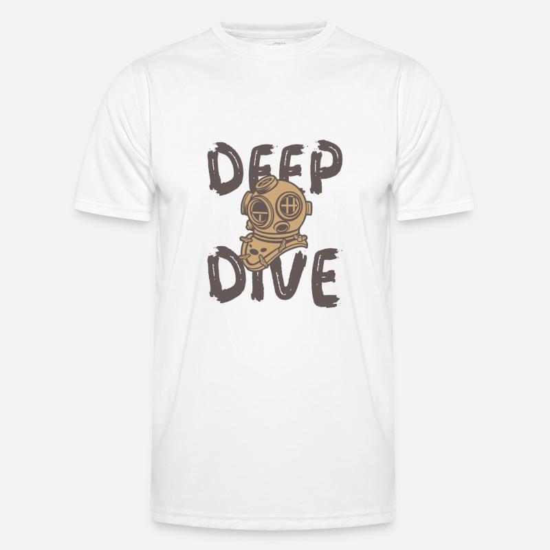 Deep Dive Taucherhelm Männer Funktions-T-Shirt