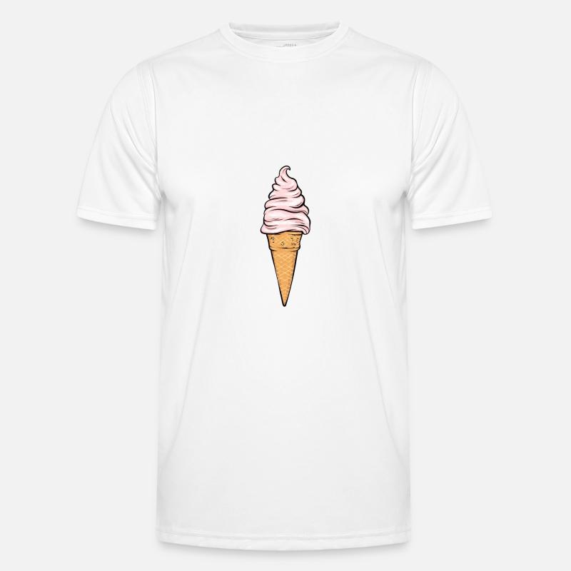 Eis Männer Funktions-T-Shirt