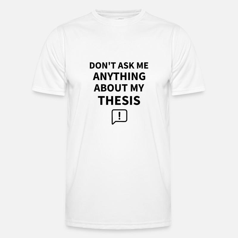 Dissertation PhD thesis | PhD student Men's Functional T-Shirt