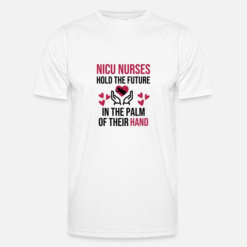 NICU Krankenschwester Geschenke | NICU Studentin Männer Funktions-T-Shirt