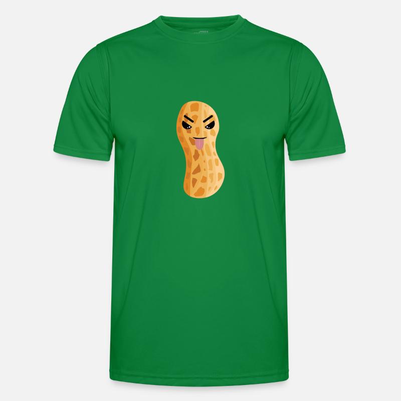 Erdnuss Erdnüsse Nuss Nüsse Speise Männer Funktions-T-Shirt