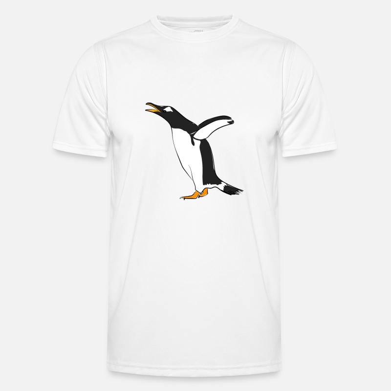 penguin - Men's Functional T-Shirt - white