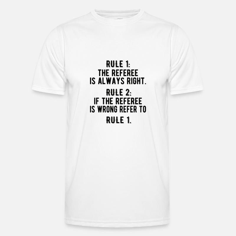 Arbitre Papa Referee Arbitre impartial T-shirt sport Homme