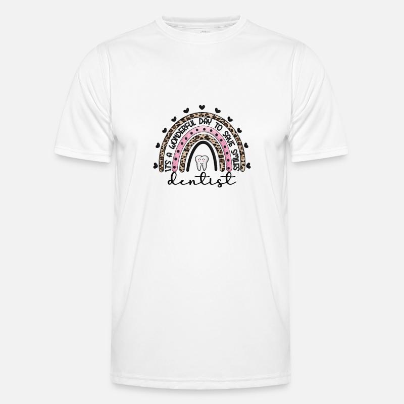 Dentist Gift Idea Dentist Dentist - Men's Functional T-Shirt - white