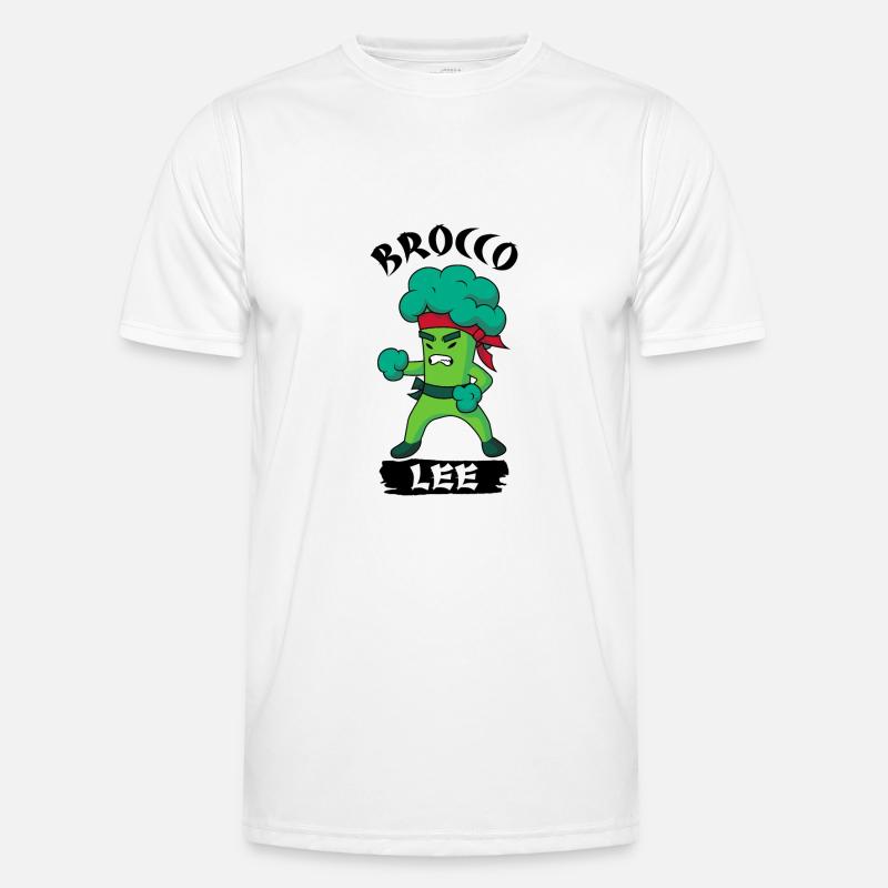 Brocco Lee Broccoli Meme Männer Funktions-T-Shirt