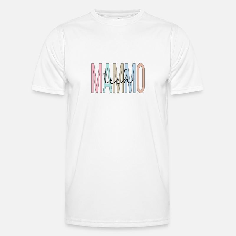Mammo Technologe Anerkennung Mammographie Tech Männer Funktions-T-Shirt