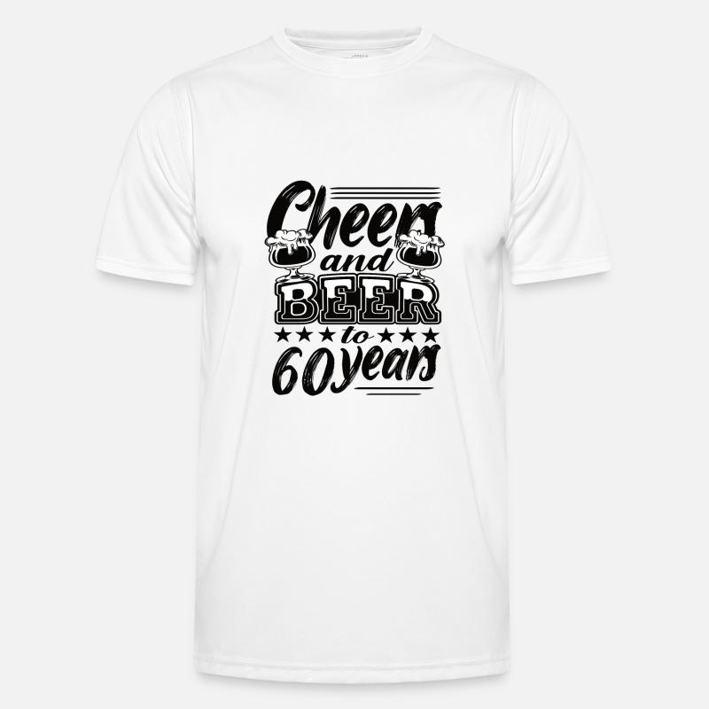 60e anniversaire T-shirt sport Homme