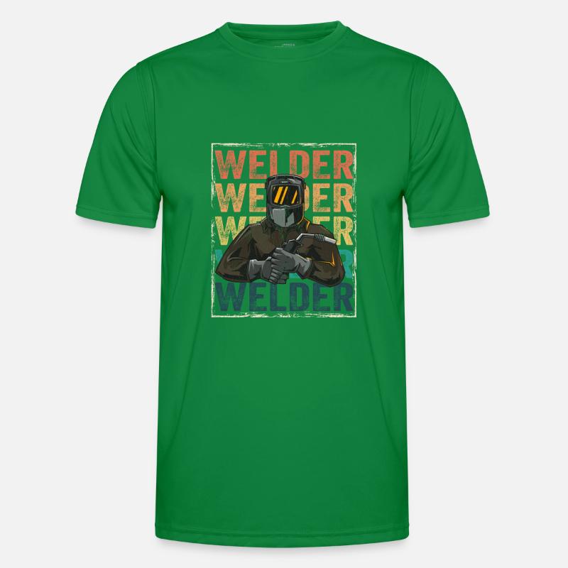 Welder Retro Men's Functional T-Shirt