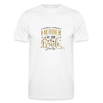 Mutter der Braut - Männer Funktions-T-Shirt - Weiß - Vorne - AI Model Male 178 dark (178cm)