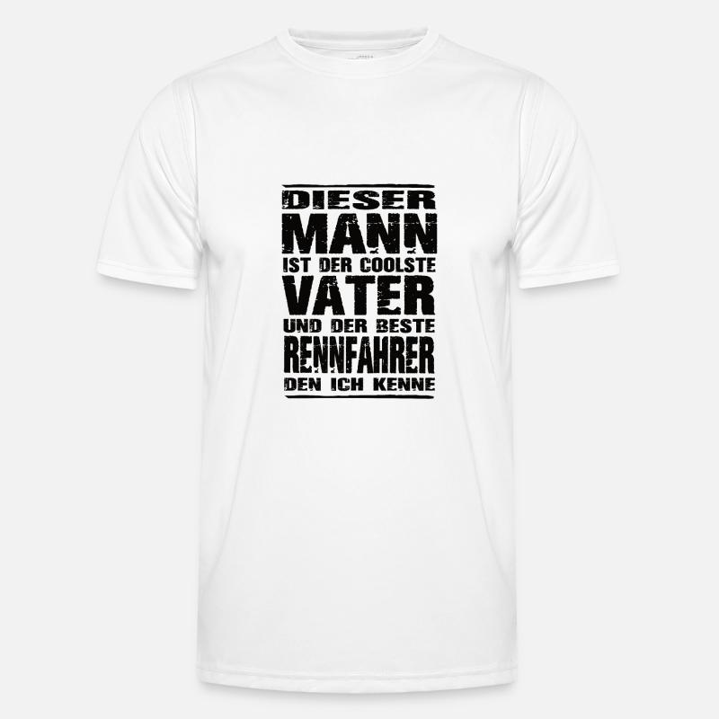 Rennfahrer Männer Funktions-T-Shirt